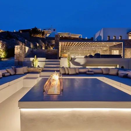 Astounding Mykonos 6 Bedrooms Brandy Private Infinity Pool Elia (Mykonos)
