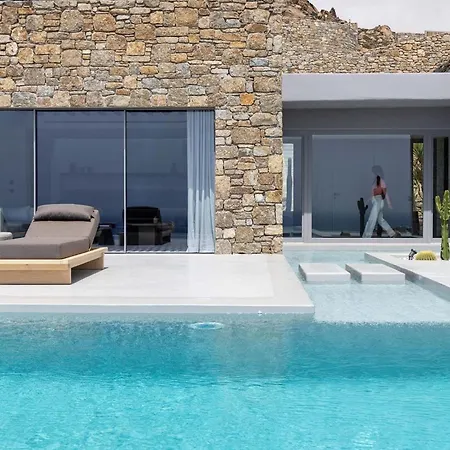 Astounding Mykonos 6 Bedrooms Brandy Private Infinity Pool Villa *
