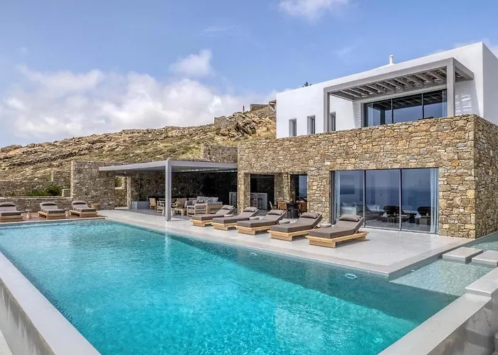 فيلة Astounding Mykonos 6 Bedrooms Brandy Private Infinity Pool *