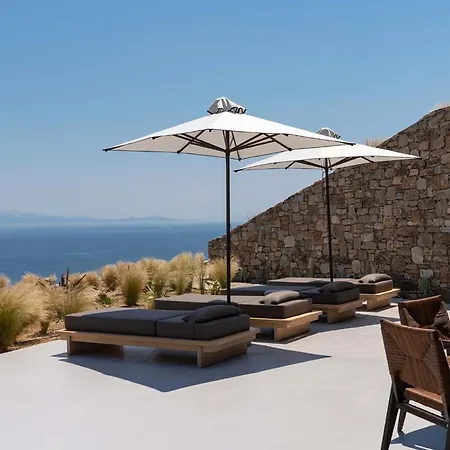 Astounding Mykonos 6 Bedrooms Brandy Private Infinity Pool Villa