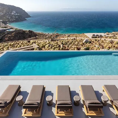 فيلة Astounding Mykonos 6 Bedrooms Brandy Private Infinity Pool Stunning Sea Views Elia
