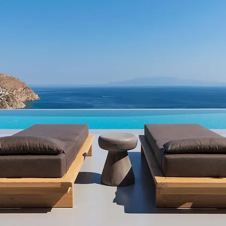 Villa Astounding Mykonos 6 Bedrooms Brandy Private Infinity Pool Elia (Mykonos)